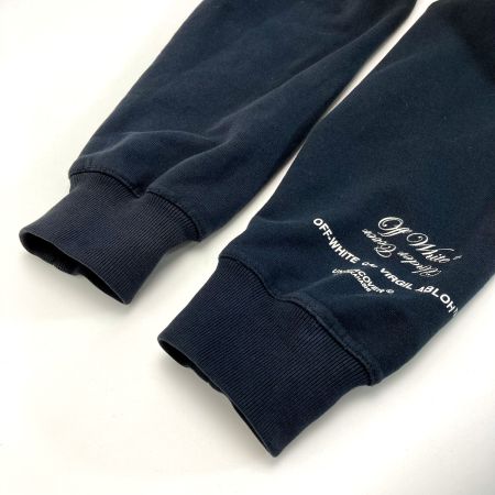  OFF-WHITE プルオーバーパーカー OMBB046G19762010 ブラック XXL メンズ