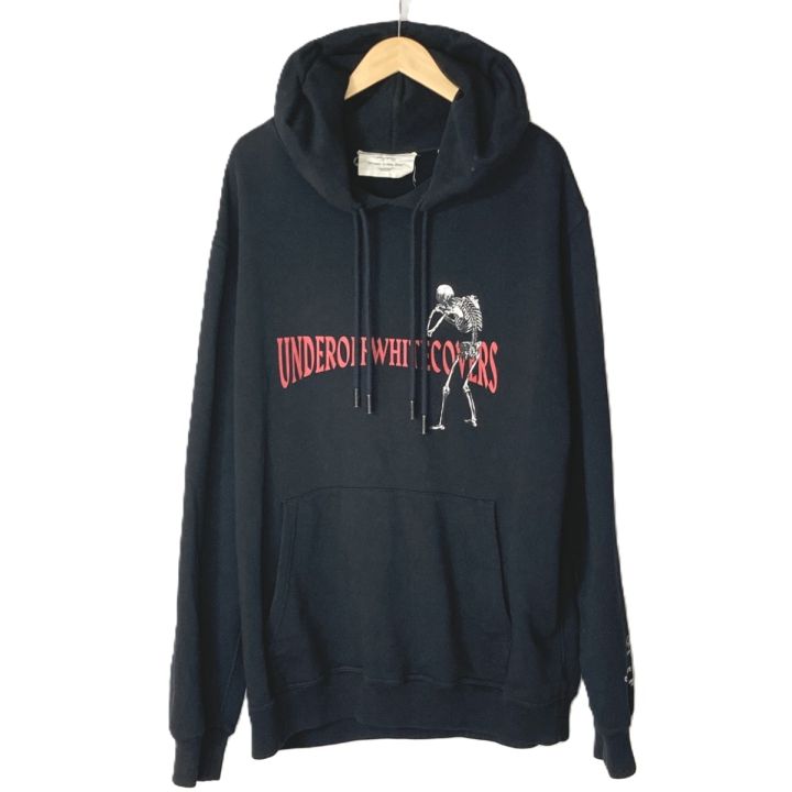 OFF-WHITE プルオーバーパーカー OMBB046G19762010 ブラック XXL