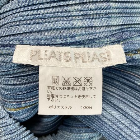  ISSEY MIYAKE イッセイミヤケ PLEATS PLEASE ワンピース PP03-JT537 スカイブルー サイズ 3 レディース