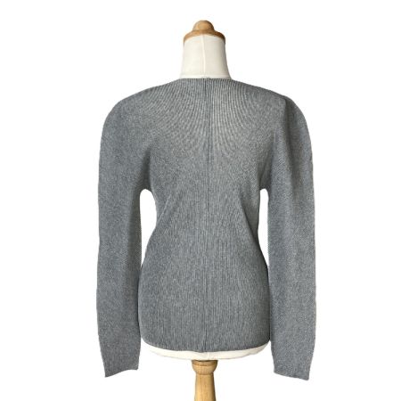  ISSEY MIYAKE イッセイミヤケ PLEATS PLEASE カーディガン PT21-FO209 グレー サイズ 3 レディース