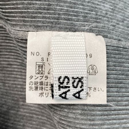  ISSEY MIYAKE イッセイミヤケ PLEATS PLEASE カーディガン PT21-FO209 グレー サイズ 3 レディース