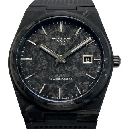  TISSOT ティソ PRX パワーマティック80 T137.907.97.201.00 ブラック 自動巻き メンズ 腕時計 箱有