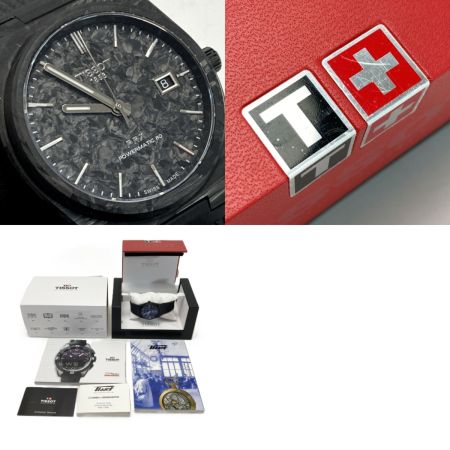  TISSOT ティソ PRX パワーマティック80 T137.907.97.201.00 ブラック 自動巻き メンズ 腕時計 箱有