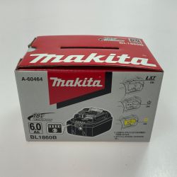 ☆☆ MAKITA マキタ バッテリー　18v　6.0Ah BL1860B Sランク