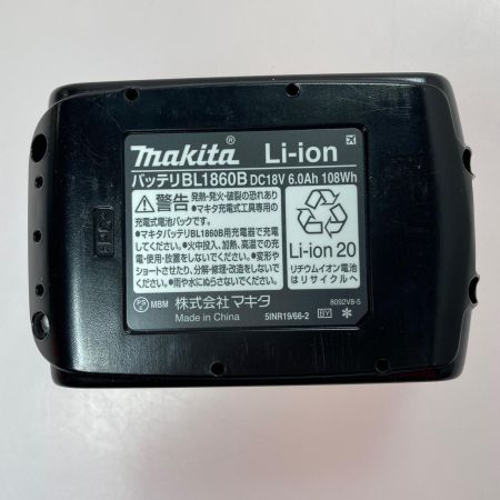  MAKITA マキタ バッテリー　18v　6.0Ah BL1860B