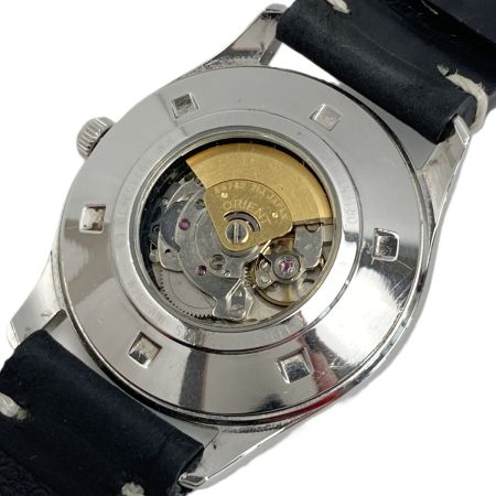  ORIENT STAR オリエントスター デイト 21石 裏スケ 597302-70 シルバー 自動巻き メンズ 腕時計