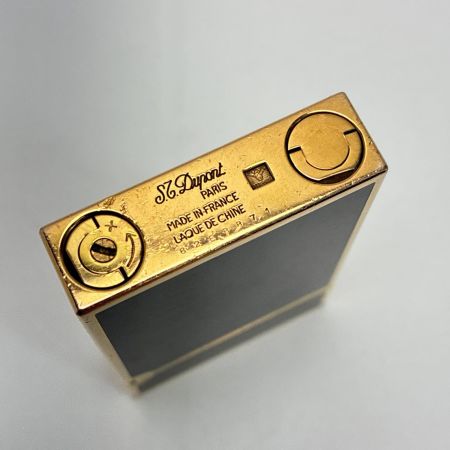  S.T.Dupont エステーデュポン ガスライター ブラックゴールド S.T.Dupont Ligne2