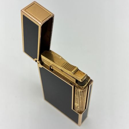  S.T.Dupont エステーデュポン ガスライター ブラックゴールド S.T.Dupont Ligne2
