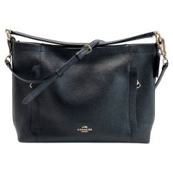 ☆☆ COACH コーチ スカウトホーボー  34312 ブラック 2WAYバッグ ストラップ付  Bランク