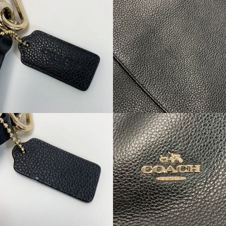  COACH コーチ スカウトホーボー  34312 ブラック 2WAYバッグ ストラップ付 