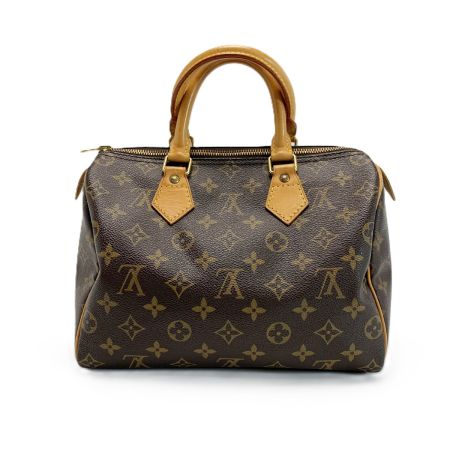  LOUIS VUITTON ルイヴィトン モノグラム スピーディ25 M41528 ブラウン ミニボストンバッグ