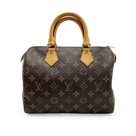  LOUIS VUITTON ルイヴィトン モノグラム スピーディ25 M41528 ブラウン ミニボストンバッグ