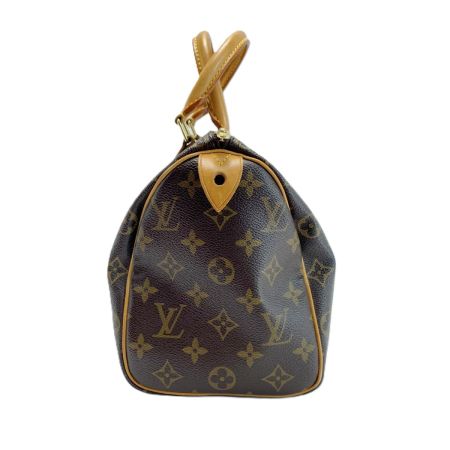  LOUIS VUITTON ルイヴィトン モノグラム スピーディ25 M41528 ブラウン ミニボストンバッグ