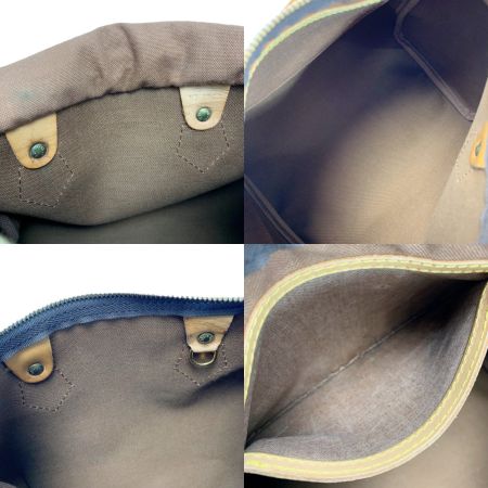  LOUIS VUITTON ルイヴィトン モノグラム スピーディ25 M41528 ブラウン ミニボストンバッグ