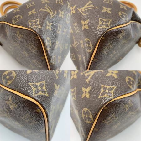 LOUIS VUITTON ルイヴィトン モノグラム スピーディ25 M41528 ブラウン ミニボストンバッグ