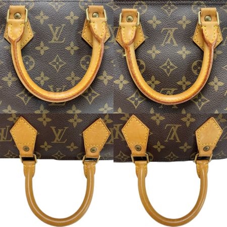  LOUIS VUITTON ルイヴィトン モノグラム スピーディ25 M41528 ブラウン ミニボストンバッグ