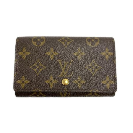LOUIS VUITTON ルイヴィトン モノグラム ポルトモネ ビエ トレゾール M61730 2つ折り財布