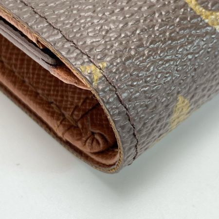 LOUIS VUITTON ルイヴィトン モノグラム ポルトモネ ビエ トレゾール M61730 2つ折り財布
