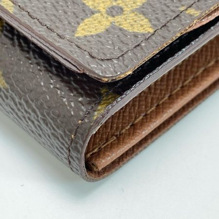 LOUIS VUITTON ルイヴィトン モノグラム ポルトモネ ビエ トレゾール M61730 2つ折り財布