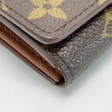 LOUIS VUITTON ルイヴィトン モノグラム ポルトモネ ビエ トレゾール M61730 2つ折り財布
