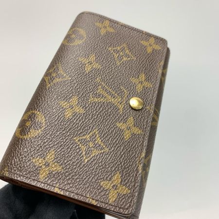 LOUIS VUITTON ルイヴィトン モノグラム ポルトモネ ビエ トレゾール M61730 2つ折り財布