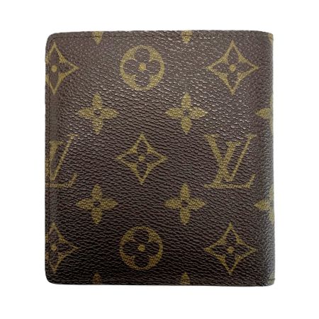  LOUIS VUITTON ルイヴィトン モノグラム ポルトビエ 10 カルトクレディ M60883 2つ折り財布