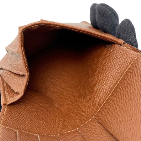  LOUIS VUITTON ルイヴィトン モノグラム ポルトビエ 10 カルトクレディ M60883 2つ折り財布