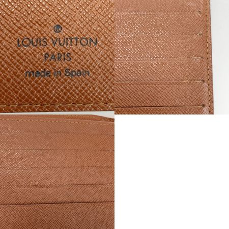  LOUIS VUITTON ルイヴィトン モノグラム ポルトビエ 10 カルトクレディ M60883 2つ折り財布