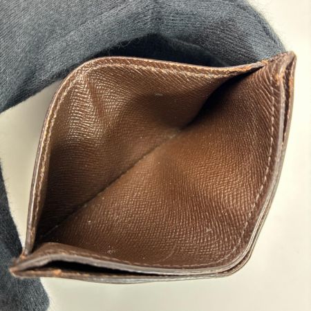  LOUIS VUITTON ルイヴィトン ダミエ N61722 エベヌ カードケース