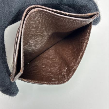  LOUIS VUITTON ルイヴィトン ダミエ N61722 エベヌ カードケース
