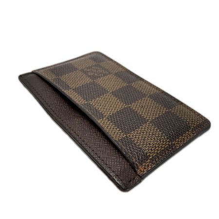  LOUIS VUITTON ルイヴィトン ダミエ N61722 エベヌ カードケース