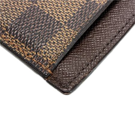  LOUIS VUITTON ルイヴィトン ダミエ N61722 エベヌ カードケース