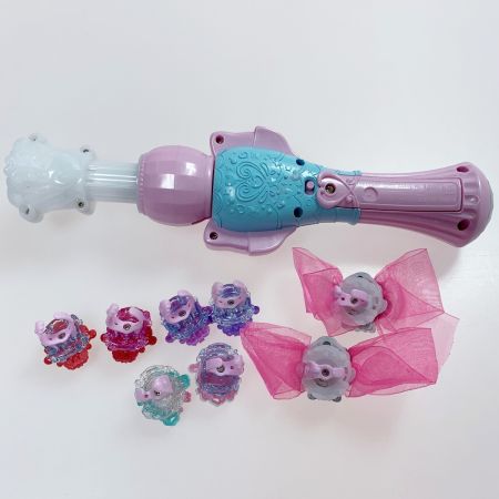   トロピカルージュプリキュア おしゃべりくるるん・トロピカルコンパクト×2・ハートルージュステッキ 4点セット