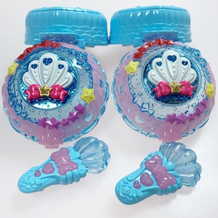   トロピカルージュプリキュア おしゃべりくるるん・トロピカルコンパクト×2・ハートルージュステッキ 4点セット