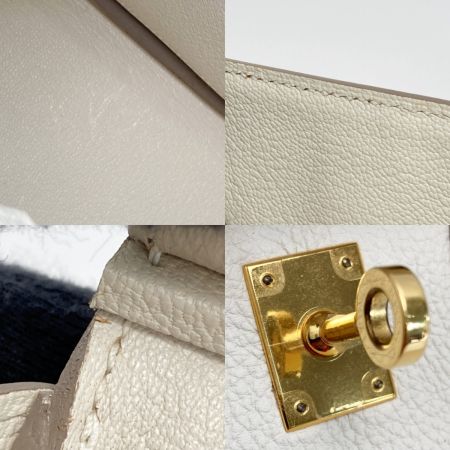  HERMES エルメス バーキン25 ハンドバッグ クレ トゴ T刻印 クロシェット・カデナ・鍵有