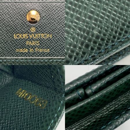  LOUIS VUITTON ルイヴィトン タイガ ポルトモネボワット M30384 グリーン コインケース