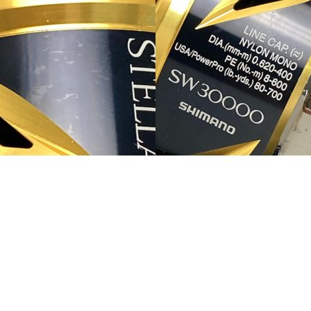  SHIMANO シマノ 20 ステラ SW30000 04082 スピニングリール 001603 箱付き
