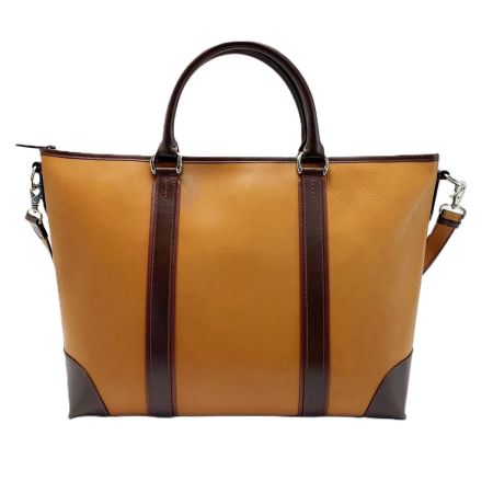  Somes Saddle ソメスサドル トートバッグ  オレンジ×ブラック ショルダーストラップ