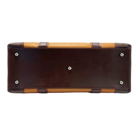  Somes Saddle ソメスサドル トートバッグ  オレンジ×ブラック ショルダーストラップ