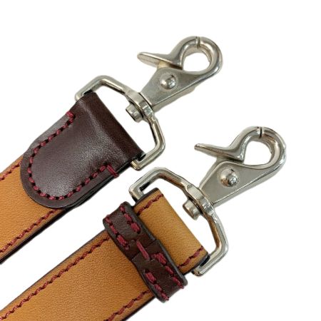  Somes Saddle ソメスサドル トートバッグ  オレンジ×ブラック ショルダーストラップ