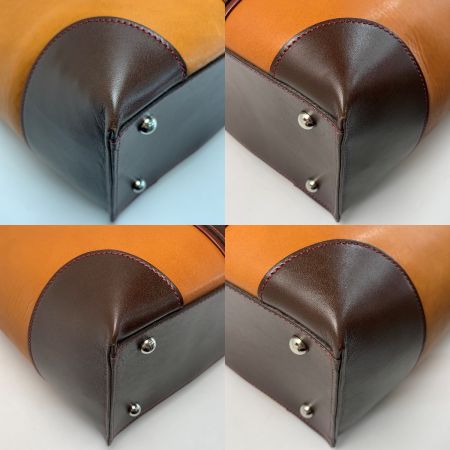  Somes Saddle ソメスサドル トートバッグ  オレンジ×ブラック ショルダーストラップ