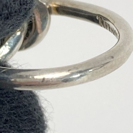  Tiffany & Co. ティファニー ラブノット リング SV925/K18YG 7号相当 シルバー/ゴールド 指輪