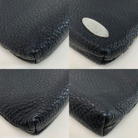  FENDI フェンディ セレリア ポーチ  8Ｎ0036 ブラック レザー