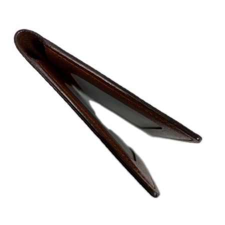  LOUIS VUITTON ルイヴィトン モノグラム ポルト2カルトヴェルティカル M60533 ブラウン パスケース