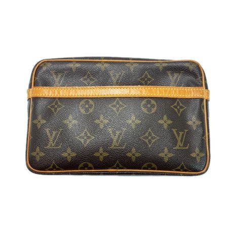 LOUIS VUITTON ルイヴィトン モノグラム コンピエーニュ M51847 ブラウン セカンドバッグ クラッチバッグ