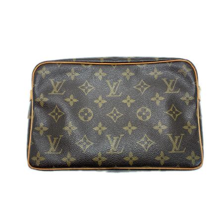 LOUIS VUITTON ルイヴィトン モノグラム コンピエーニュ M51847 ブラウン セカンドバッグ クラッチバッグ