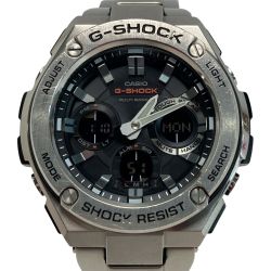 ☆☆ CASIO カシオ G-SHOCK G-スチール アナデジ GST-W110D-1AJF 電波ソーラー メンズ 腕時計 G-STEEL Cランク