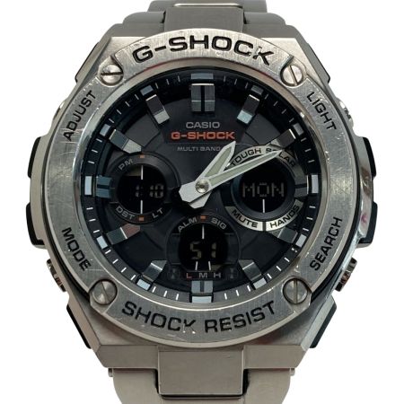  CASIO カシオ G-SHOCK G-スチール アナデジ GST-W110D-1AJF 電波ソーラー メンズ 腕時計 G-STEEL