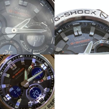  CASIO カシオ G-SHOCK G-スチール アナデジ GST-W110D-1AJF 電波ソーラー メンズ 腕時計 G-STEEL