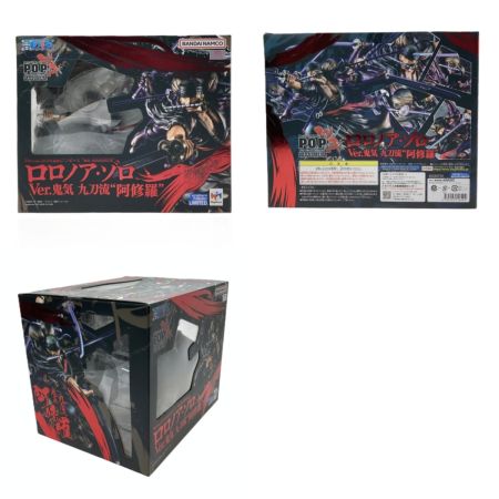  Megahouse Corporation メガハウス Portrait.Of.Pirates ワンピース WA-MAXIMUM ロロノア・ゾロ Ver.鬼気 九刀流 “阿修羅” フィギュア P.O.P